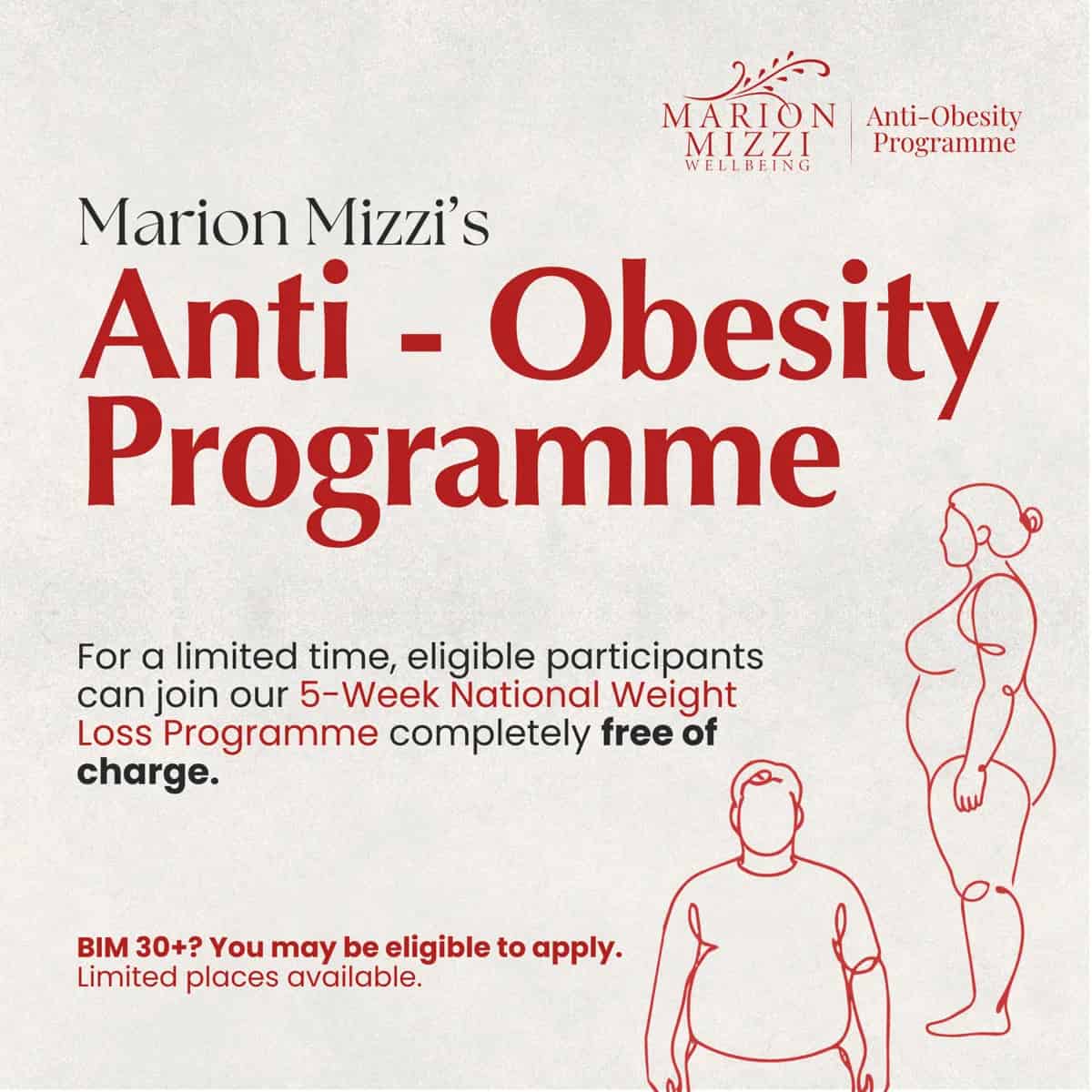 FREE 5-Week Anti-Obesity Programme