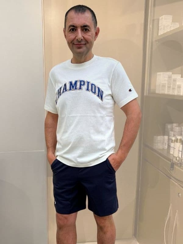 Geral before and after losing 30 kg