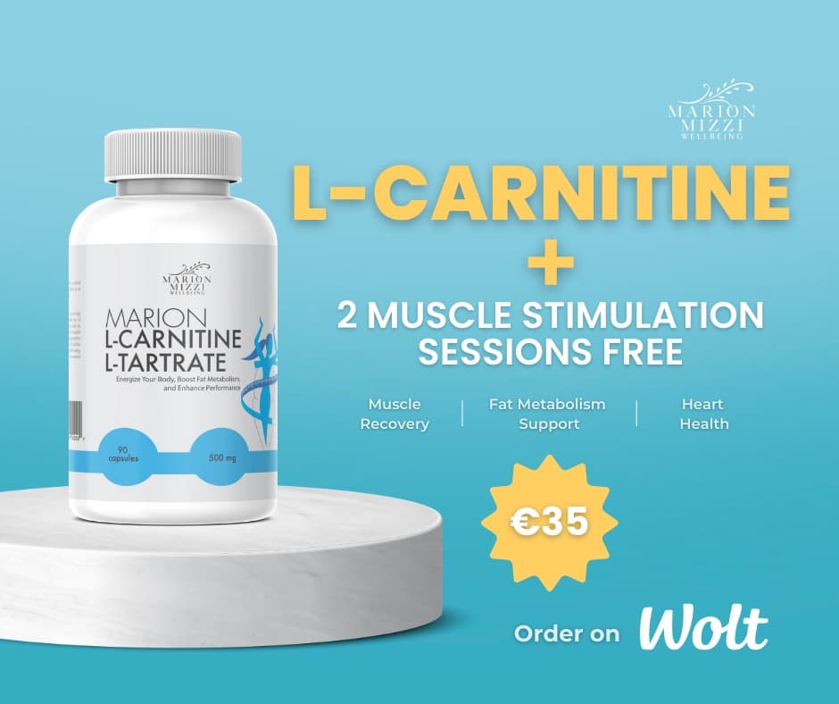 L-Carnitine + 2 Muscle Stimulation Sessions Free visual