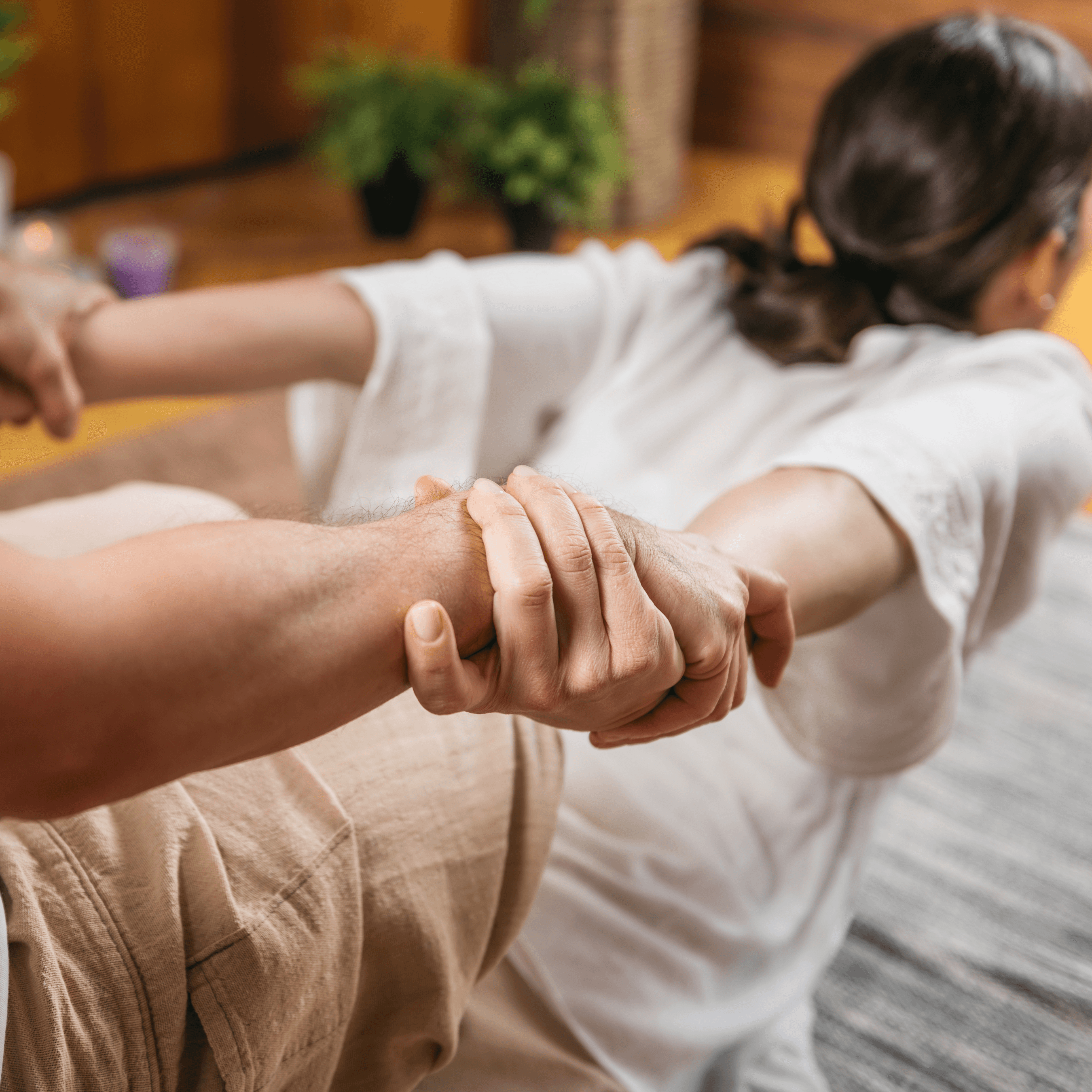 Thai Massage: Acupressure & Assisted Yoga Stretches
